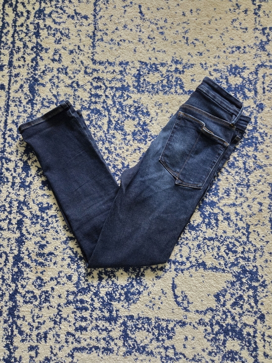 Good American Pants - Good American Dark Indigo Skinny Jeans